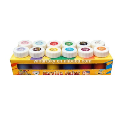 acrylic paint set 12 for kids