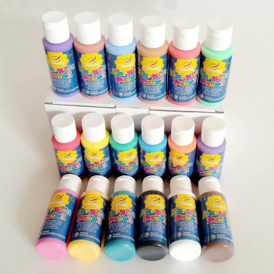 18colors 60ml water based acrylic paint for kids to DIY, Acrylic paint