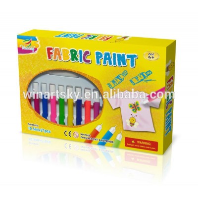 Fabric Paint, for Kids to play, non-toxic, Fb-12